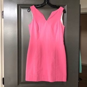 Lauren James Avery Solid Seersucker Dress size S